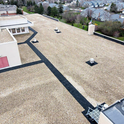 Rubber Rooftop Floor Tiles Extra Thick