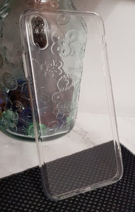 TPU Clear Case with Dust Plugs - For iPhone X