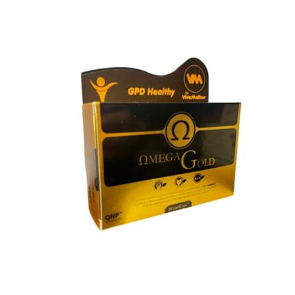 Vegan Omega Gold: Plant-Based Omega 3, 6 & 9, 30 Capsules
