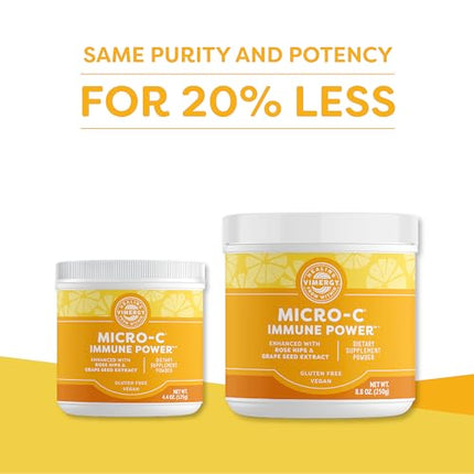 Vimergy Micro-C Immune Power Powder – 250g, 69 Servings, 2000mg Vitamin C