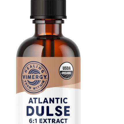 Vimergy USDA Organic Atlantic Dulse Liquid – Antioxidant Support, Vegan & Gluten-Free – 55 Servings (55 mL)