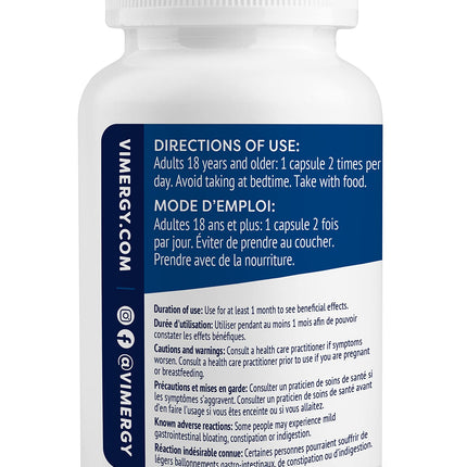 Vimergy MSM with Silica & Calcium Capsules – 120 Servings | Joint, Skin & Bone Support | Vegan & Gluten-Free
