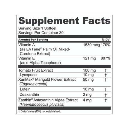 1MD Nutrition VisionMD Eye Vitamin CARMIS with Lutein & Zeaxanthin – 60 Softgels (2-Pack)