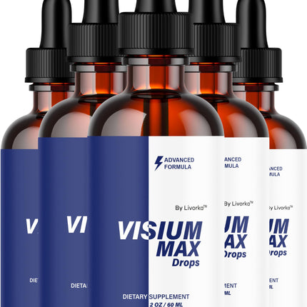 LIVORKA Visium Max Drops – 5-Pack Liquid Health Support (5 Months)