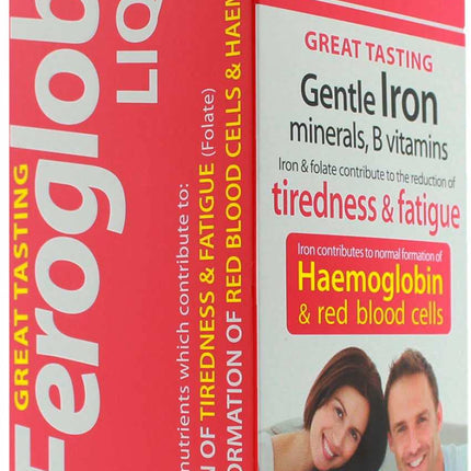 Vitabiotics Original Feroglobin 200ml (2 Pack) – Liquid Iron Supplement