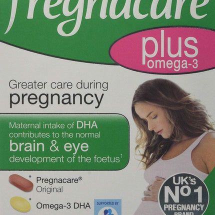 Pregnacare Plus Omega-3 2-Pack (112 Tablets) | Vitabiotics
