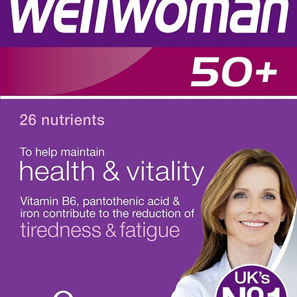 Wellwoman 50+ 30 Tablets – 4 Unit Bulk Pack | Vitabiotics