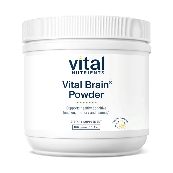 Vital Brain Powder – Nootropic with Phosphatidylserine & Acetyl-L-Carnitine | Lemon 150g