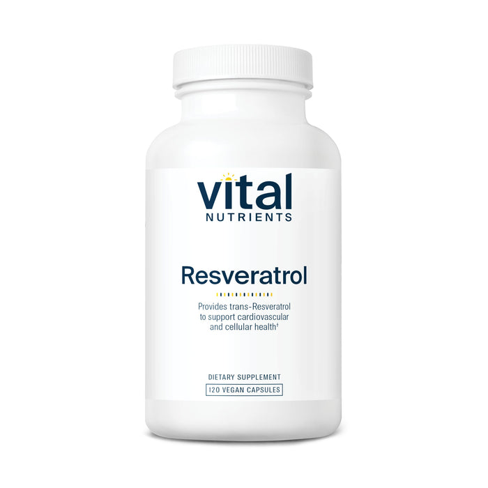 Vital Nutrients Resveratrol | Ultra High Potency Trans-Resveratrol 250 mg | Vegan, Non-GMO | 120 Capsules