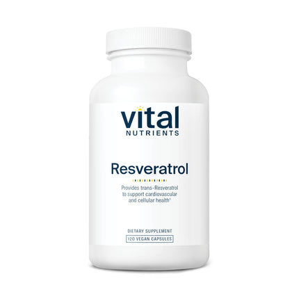 Vital Nutrients Resveratrol | Ultra High Potency Trans-Resveratrol 250 mg | Vegan, Non-GMO | 120 Capsules