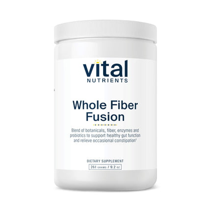Vital Nutrients Whole Fiber Fusion Powder – Natural Dietary Fiber (Vegetarian) 261 g