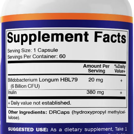 Vitamatic Bifidobacterium Longum 6B CFU DR Capsule – Pack of 2 (60 Count)