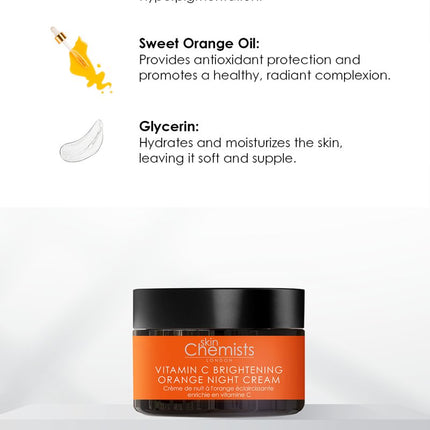 Vitamin C Brightening Orange Night Cream 50ml