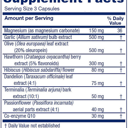 Vitanica VasoBlend – Cardiovascular Support, Vegan/Vegetarian, 180 Capsules