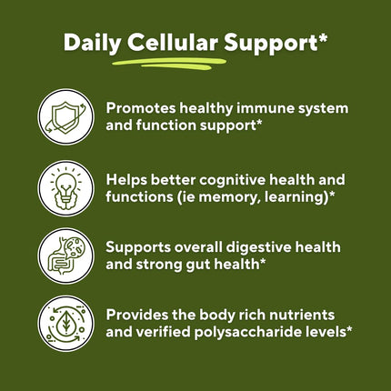 Vitapia Fucoidan 85% - 1000mg Per Serving | 120 Veggie Capsules | Immune & Digestive Support