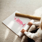 Unframed / A4 8.27 x 11.69 in / 21 x 29.7 cm / Satin Photo Paper 280 gsm
