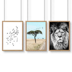 Oak Frame / A4 8.27 x 11.69 in / 21 x 29.7 cm / Satin Photo Paper 280 gsm