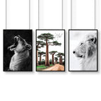 Black Frame / A4 8.27 x 11.69 in / 21 x 29.7 cm / Satin Photo Paper 280 gsm