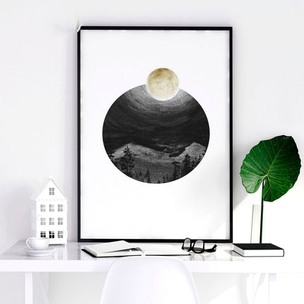 Scandi wall art | set of 3 framed wall art