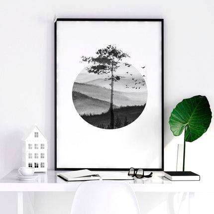 Scandi wall art | set of 3 framed wall art