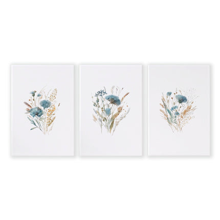 Wall Art Sets | Set of 3 Botanical Wall art Prints