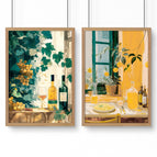 Oak Frame / A4 8.27 x 11.69 in / 21 x 29.7 cm / Satin Photo paper 280 gsm