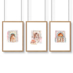 Oak Frame / A4 8.27 x 11.69 in / 21 x 29.7 cm / Satin Photo Paper 280 gsm