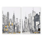 Canvas wrapped / 20 x 30 in / 50 x 76 cm / Polyester Canvas 260 gsm