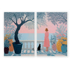 Canvas wrapped / 20 x 30 in / 50 x 76 cm / Polyester Canvas 260 gsm