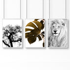 White Frame / A4 8.27 x 11.69 in / 21 x 29.7 cm / Satin Photo Paper 280 gsm