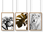 Oak Frame / A4 8.27 x 11.69 in / 21 x 29.7 cm / Satin Photo Paper 280 gsm