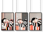 Black Frame / A4 8.27 x 11.69 in / 21 x 29.7 cm / Satin Photo Paper 280 gsm
