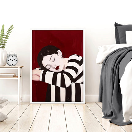 Wall Hangings For Bedroom | Set of 3 Women Art Prints