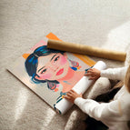 Unframed / A4 8.27 x 11.69 in / 21 x 29.7 cm / Satin Photo Paper 280 gsm