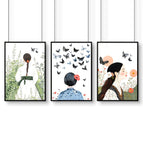Black Frame / A4 8.27 x 11.69 in / 21 x 29.7 cm / Satin Photo Paper 280 gsm