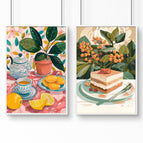 White Frame / A4 8.27 x 11.69 in / 21 x 29.7 cm / Satin Photo paper 280 gsm