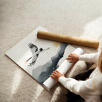 Unframed / A4 8.27 x 11.69 in / 21 x 29.7 cm / Satin Photo Paper 280 gsm