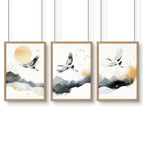 Oak Frame / A4 8.27 x 11.69 in / 21 x 29.7 cm / Satin Photo Paper 280 gsm