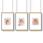Oak Frame / A4 8.27 x 11.69 in / 21 x 29.7 cm / Satin Photo Paper 280 gsm