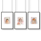 Black Frame / A4 8.27 x 11.69 in / 21 x 29.7 cm / Satin Photo Paper 280 gsm