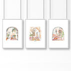 White Frame / A4 8.27 x 11.69 in / 21 x 29.7 cm / Satin Photo Paper 280 gsm