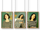 Oak Frame / A4 8.27 x 11.69 in / 21 x 29.7 cm / Satin Photo Paper 280 gsm