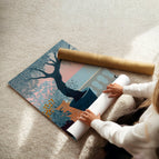 Unframed / A4 8.27 x 11.69 in / 21 x 29.7 cm / Satin Photo Paper 280 gsm