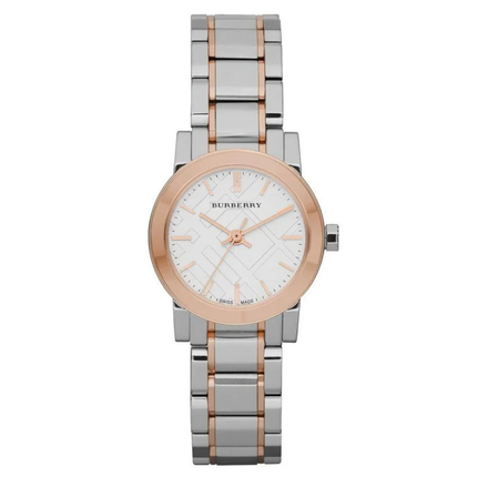 Burberry Ladies Watch The City Two tone Rose Gold 26mm BU9205