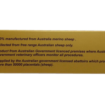 Wealthy Health Sheep Placenta Supplement – 50,000 mg, 100 Capsules (Australia)