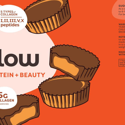 Wellah The Afterglow Multi Collagen Protein + Beauty – Peanut Butter Chocolate (30 Servings)