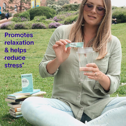 WellTaken Ashwagandha Relax & De-Stress Powder – Lemon Lavender (14 Servings)