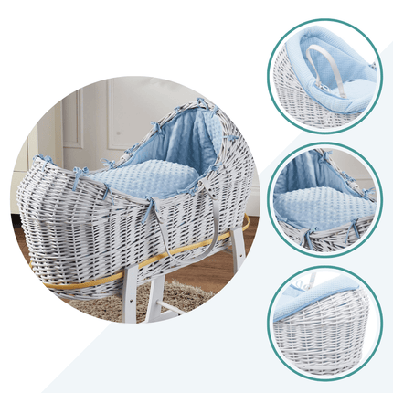 Wicker Pod Baby Deluxe Moses Basket
