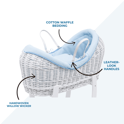 Wicker Pod Baby Deluxe Moses Basket