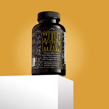 Wild Foods Herbal Stack for Man – Daily Wellness Supplement